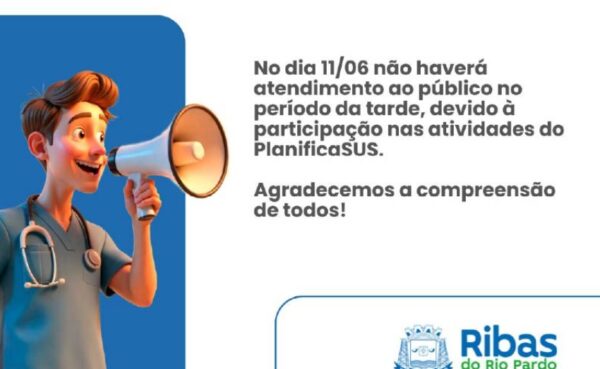 Atenção, moradores! Unidades de Saúde terão mudanças no atendimento nesta quarta-feira (11)
