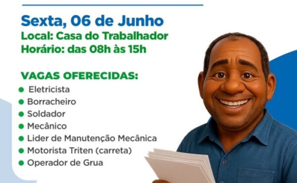Oportunidade de emprego: participe do Feirão nesta sexta-feira na Casa do Trabalhador
